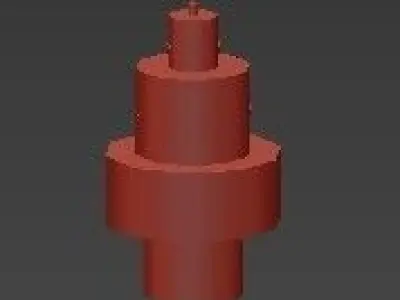 luna lamp 3D model