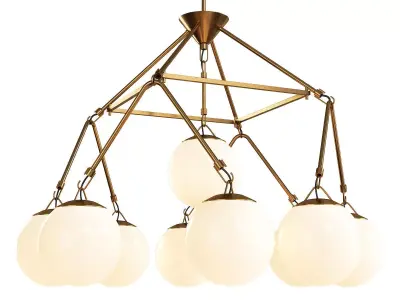 ORION CHANDELIER Low-poly 3D model