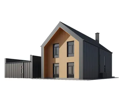 Modern house 3D model