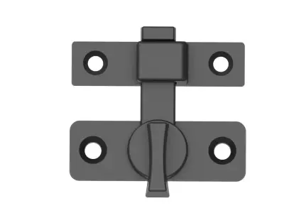 Door and Window Lock 3D print model