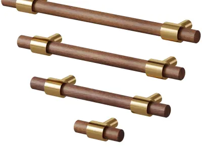 Door and furniture handles CIRCA by Meraki 3D model