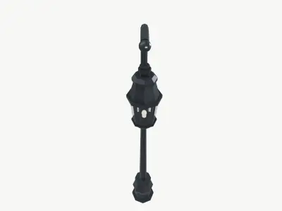 Light Pole Low-poly 3D model purchase