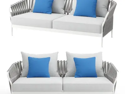Talenti Frame 2 Seater Sofa 3D model