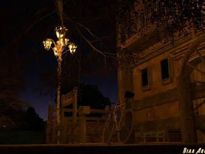 Ambiguity of a Man at Home Lonely 3D model