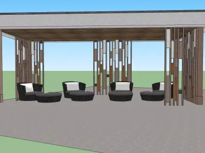 Pergola 3D Models 3D model