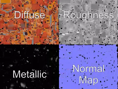 Victorian Cottage model pack Low-poly 3D model