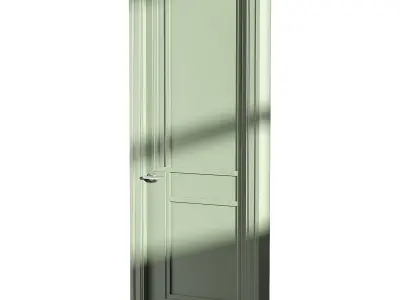 Modern entrance door 54 3D model