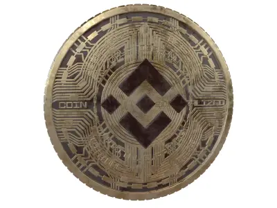Binance Coin v5 004 3D model