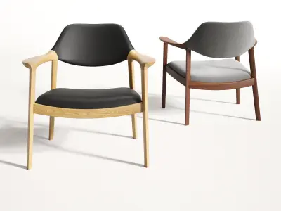 Wing Lounge Chair 3D model