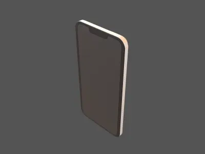 Cartoon Iphone 13 v1 003 Low-poly 3D model