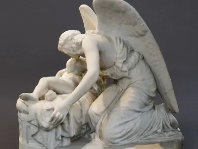 Angel whisper - Orsay Museum 3D model