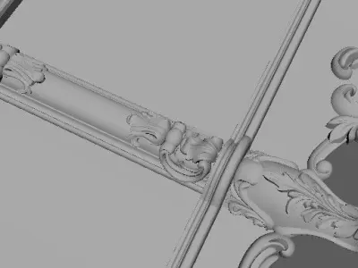 MIRROR STAND 3D model