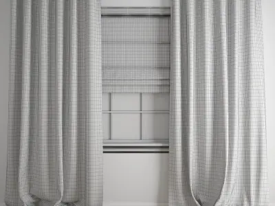 Curtain 532 3D model