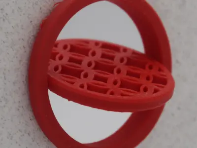 Functional Round window style 5  3D print model