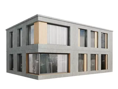 Office building   3D model
