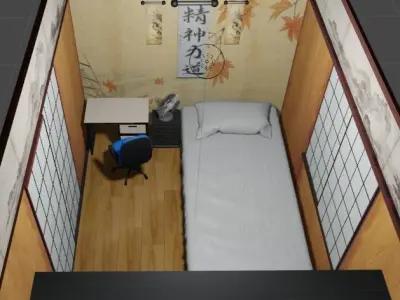 Japanese Room 3D model
