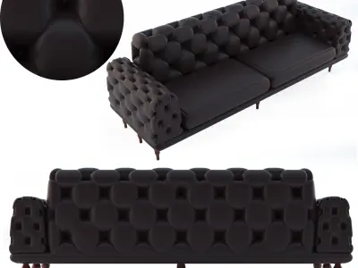 Sofa Skin 3D model