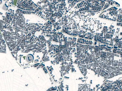 Craiova City Romania 3D model