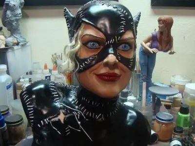 Catwoman Buste 3D print model