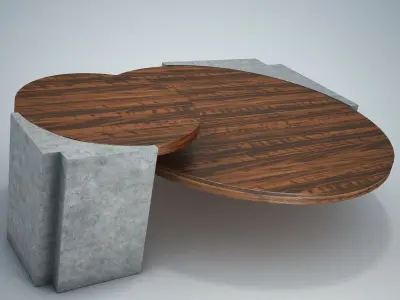 Japan coffe table 3D model