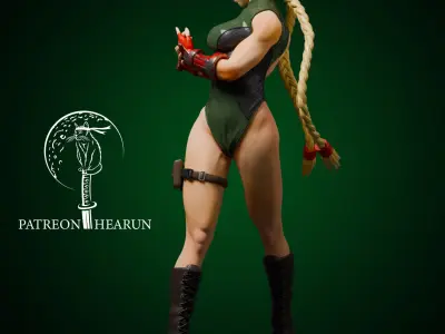 Cammy Street fighter   Classic SF6 and NSFW version Free 3D print model