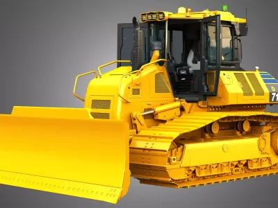 D71 PXi Crawler Dozer 3D model