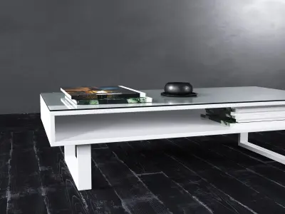 Table - Living Room Furniture 07 3D model