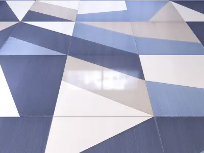 Marble Floor Set 9 3D model