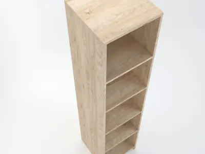Wooden Cabinet 38 3D model