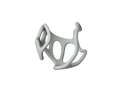 SciFi Cube Object No 36576 Low Poly Shape Texture
