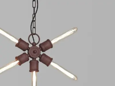 Hanging Lamp LOFT HOUSE P-121 3D model