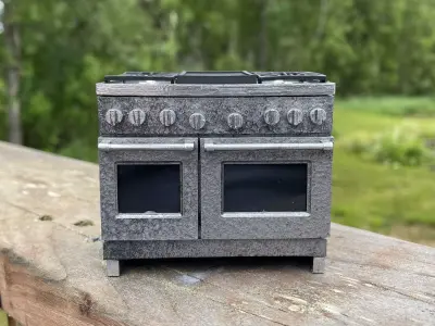 12th scale Wolf range for dollhouse 3D print model