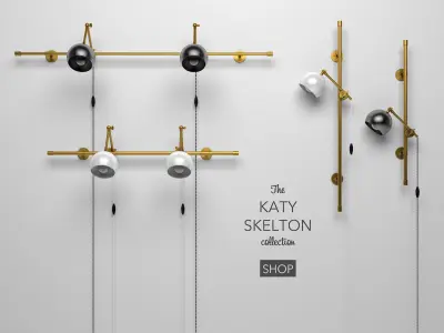 Jones Double Sconce  3D model