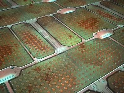 Scifi Vol 90 -  Game PBR Textures Texture