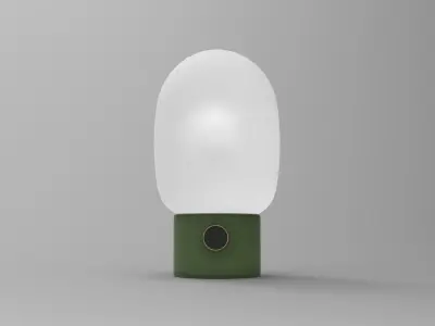 JWDA Table Lamp Low-poly 3D model