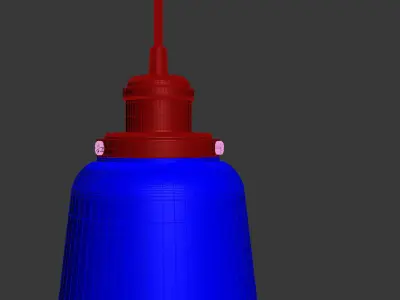 1 LIGHT MINI-PENDANT 3D model