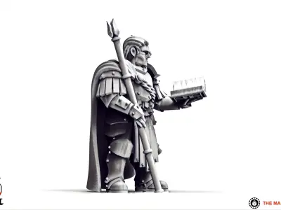 Feudal Guard - Master of Strategy 3D print model