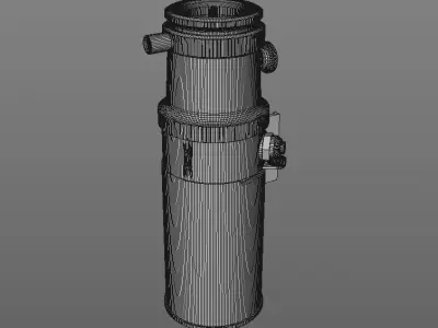 Star Wars Droid Caller 3D print model