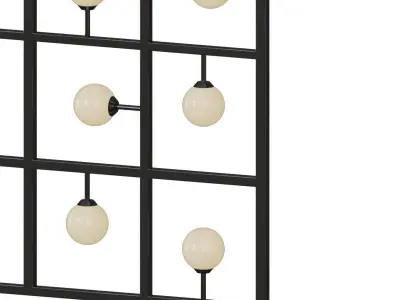 Areti squares lighting 3D model