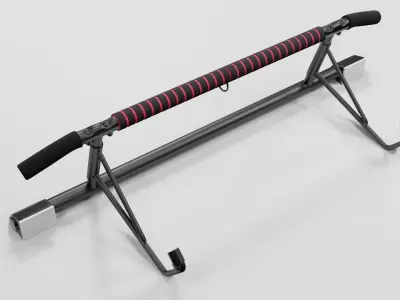 Pull up bar 3D model