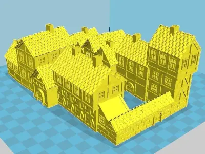 Medieval House 5 3D print model