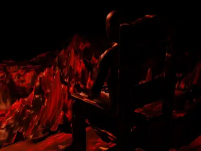 Hell - Devil House Low-poly 3D model