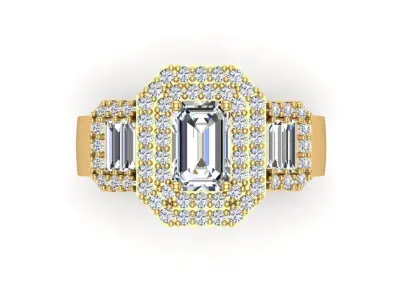 Jewelry ring 370 3D print model