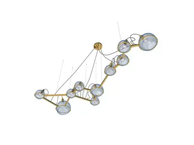 Chandelier Cetus SKU 20924 Free 3D model