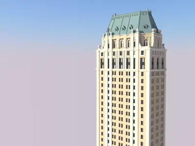 Hotel Pierre 3D print model