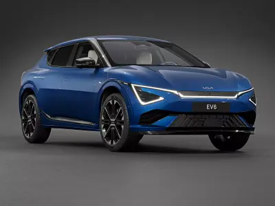 2025 Kia EV6 GT-Line 3D model