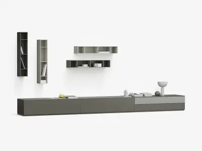 BookandLook Composition L47 3D model