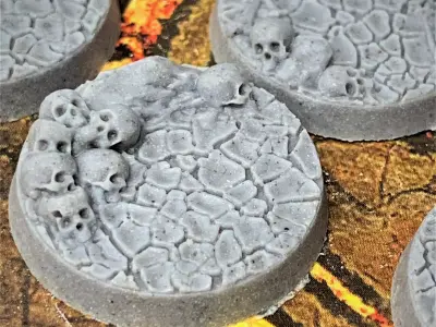 LegendGames 25mm Round Base Collection 3D print model