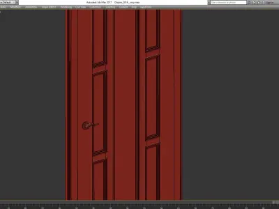 Interior Doors  3d model Low-poly 3D model