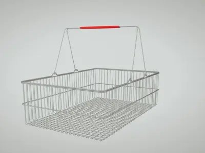  Shopping Basket 3D model